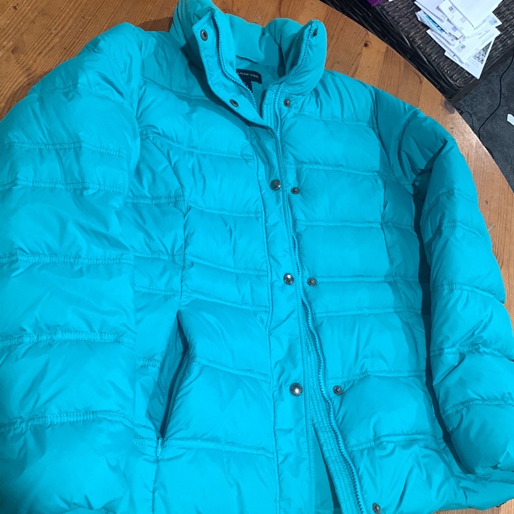 Lands End - NWOT Women’s Nylon Puffer Jacket - Size Large 14-16